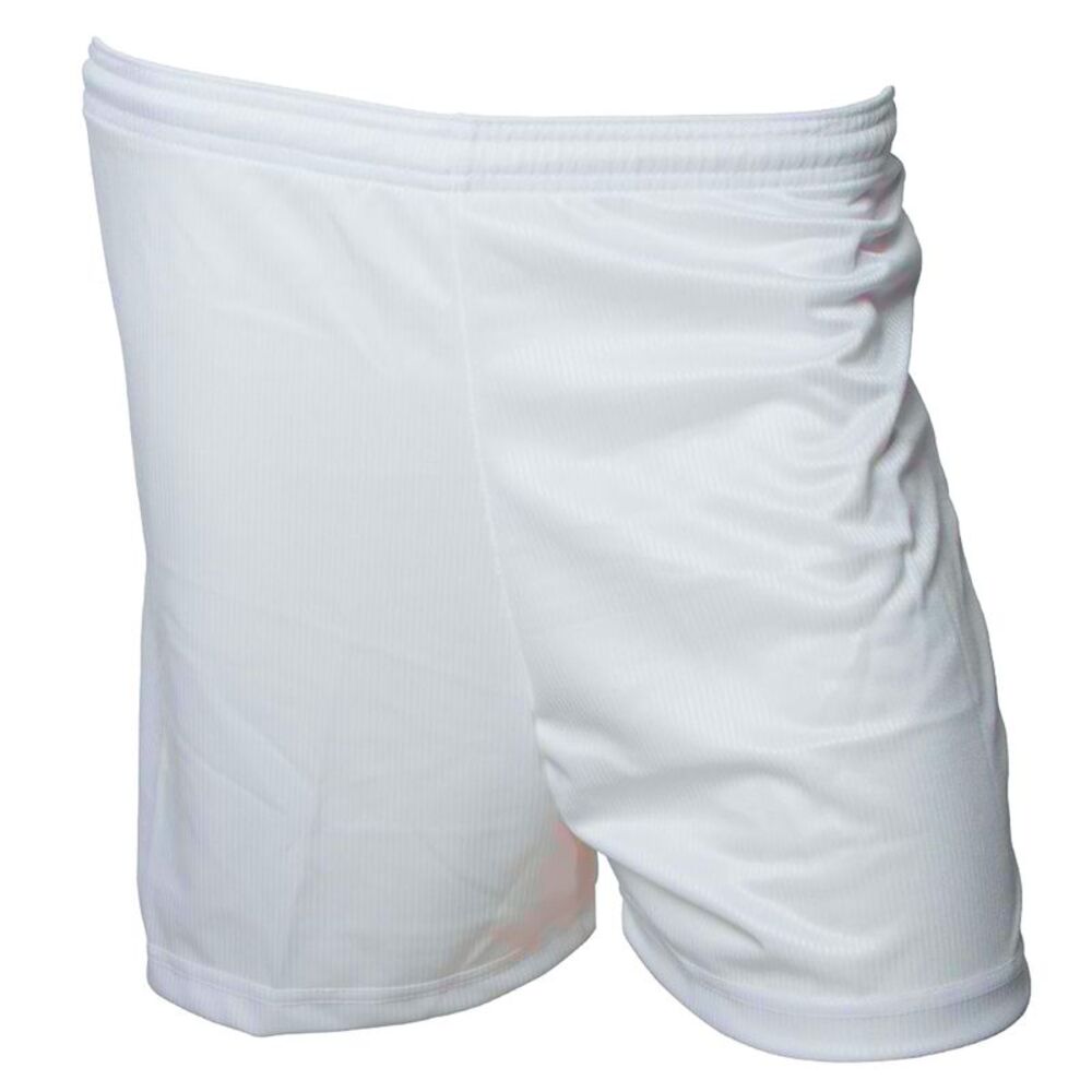 Precision Childrens/Kids Micro-Stripe Football Shorts / White